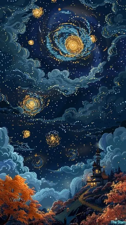 澳门赌场魔幻星空夜景