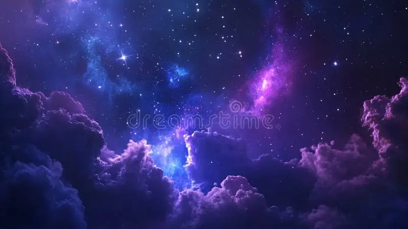 澳门赌场紫色星云梦幻景象